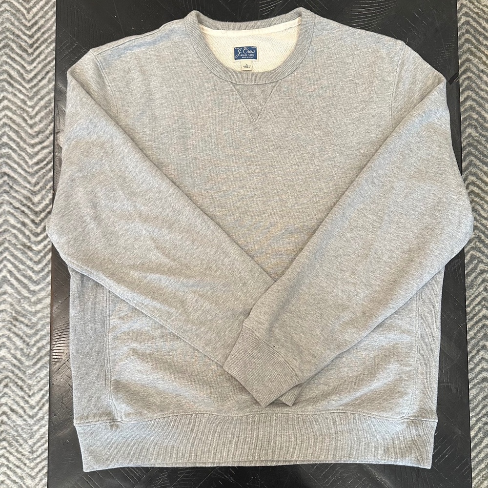 J. Crew Heritage 14 oz. fleece sweatshirt, Size Large